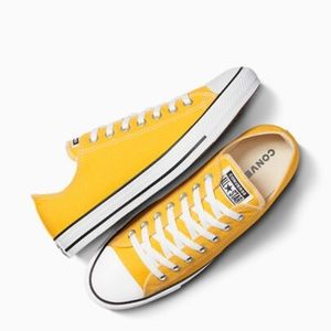 Classic Converse All Star low tops- practically new, worn once.